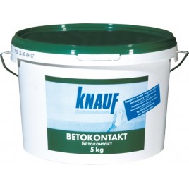 Бетоконтакт KNAUF для внутрішніх робіт, 5кг Бетоконтакт KNAUF для внутрішніх робіт, 5кг